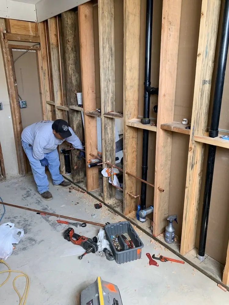 Commercial rough-in plumbing for Commercial Plumbing in Old Lyme